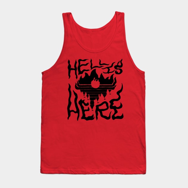 Hell is Here Tank Top by Grip Grand